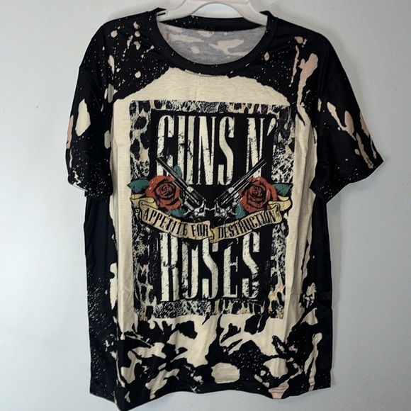 Vintage New Guns & Roses Band T-Shirt 80’s Metal Hair Concert Rock & Roll Sz XXL - Picture 2 of 9